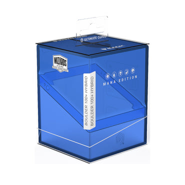 MTG Deck Box: Mana Edition Boulder Hybrid - Island (Holds 100+ / Ultimate Guard)