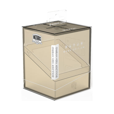 MTG Deck Box: Mana Edition Boulder Hybrid - Plains (Holds 100+ / Ultimate Guard)