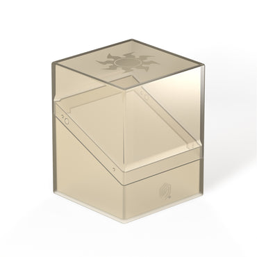 MTG Deck Box: Mana Edition Boulder Hybrid - Plains (Holds 100+ / Ultimate Guard)