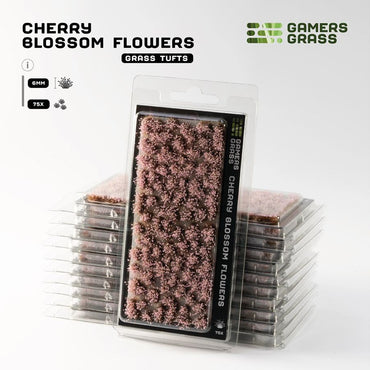 Gamers Grass: Flower Tufts - Cherry Blossom (Wild / 6mm / x75)