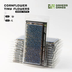 Gamers Grass: Flower Tufts - Cornflower Tiny (Wild / 4mm / x370)