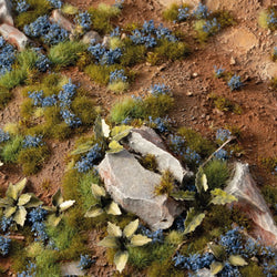 Gamers Grass: Flower Tufts - Cornflower Tiny (Wild / 4mm / x370)