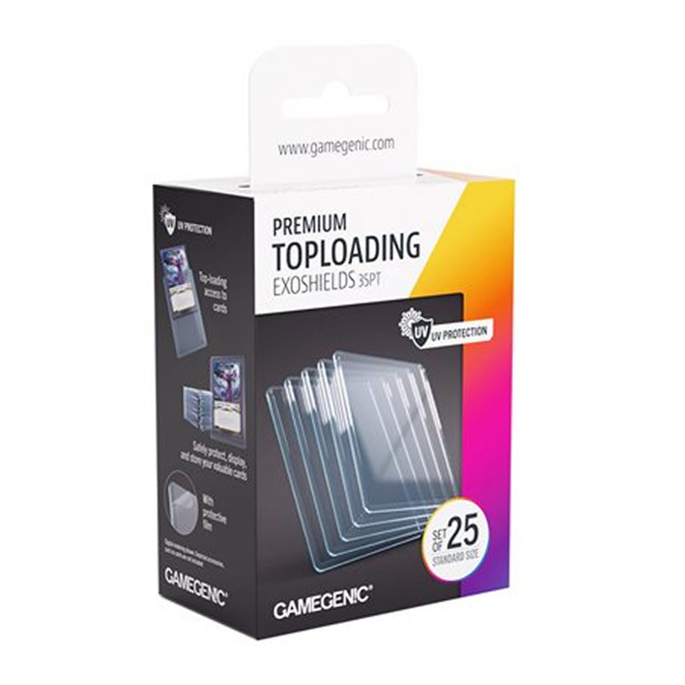 Gamegenic Exoshields: Premium Toploading 35PT (25 Count)