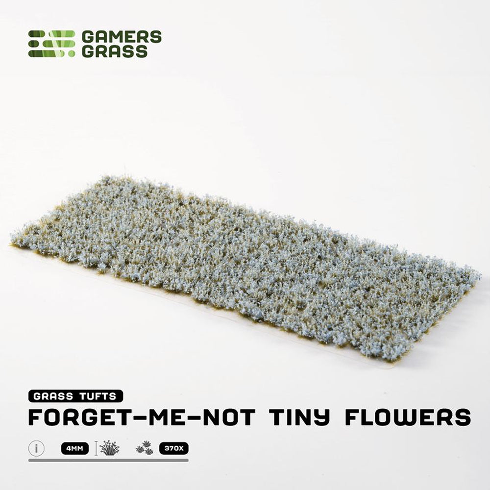 Gamers Grass: Flower Tufts - Forget-Me-Not Tiny (Wild / 4mm / x370)