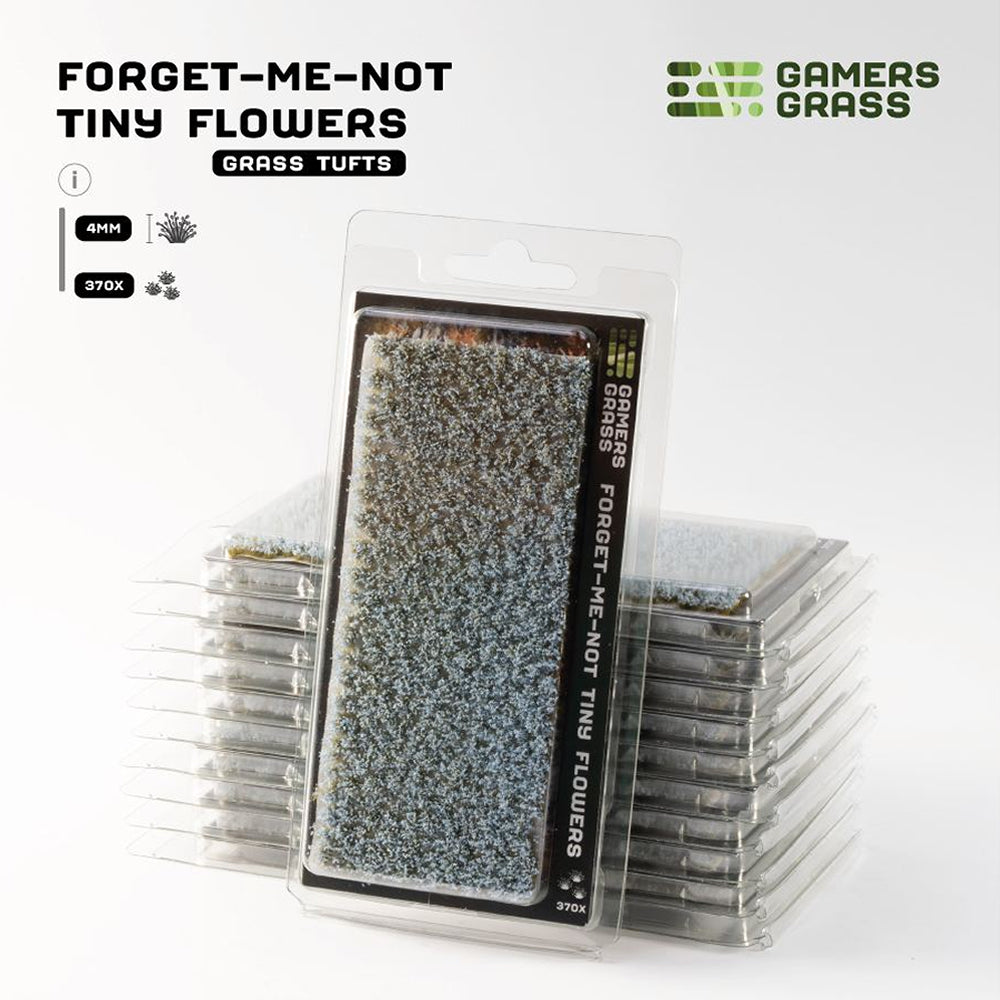 Gamers Grass: Flower Tufts - Forget-Me-Not Tiny (Wild / 4mm / x370)