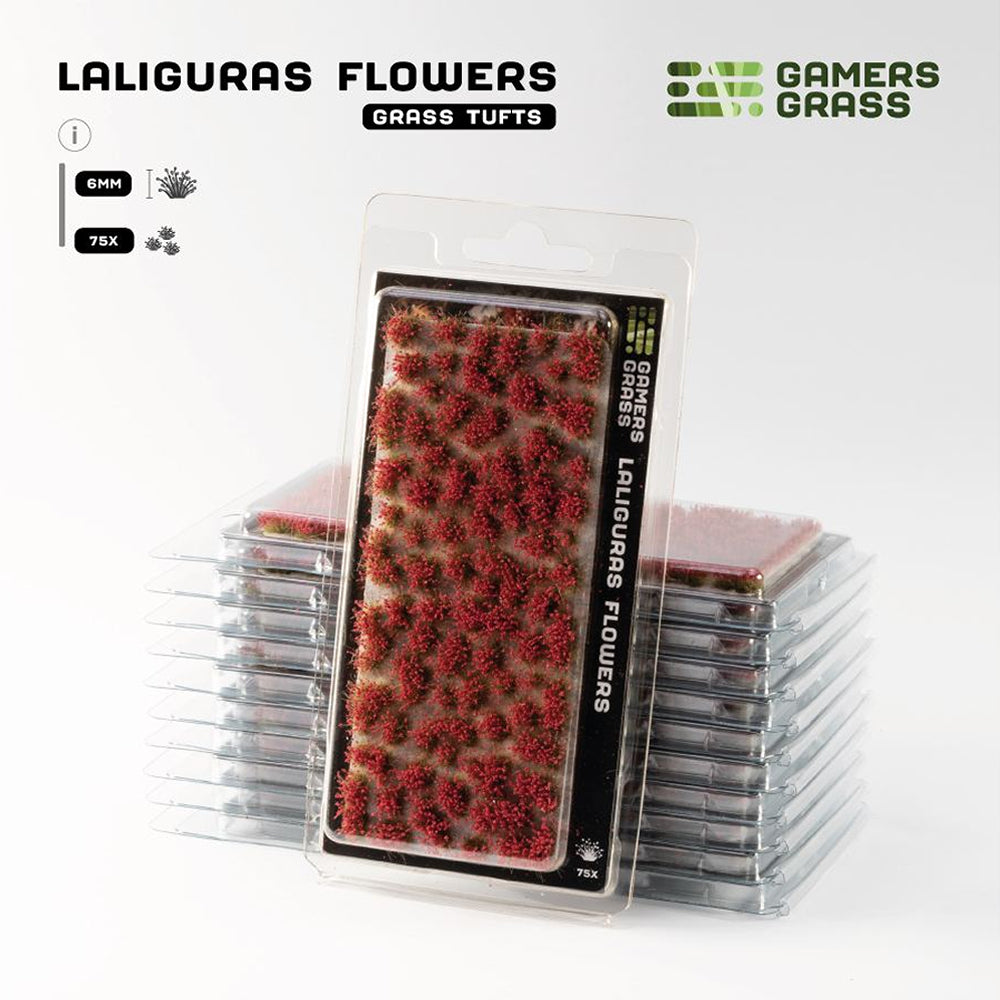 Gamers Grass: Flower Tufts - Laliguras (Wild / 6mm / x75)