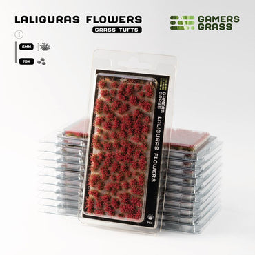 Gamers Grass: Flower Tufts - Laliguras (Wild / 6mm / x75)