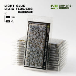 Gamers Grass: Flower Tufts - Light Blue Lilac (Wild / 6mm / x75)