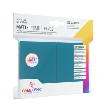 Gamegenic Sleeves: Matte Prime - Blue (100 Count)