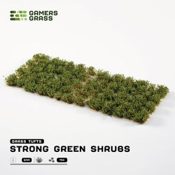 Gamers Grass: Tufts - Strong Green Shrubs (Wild / 6mm / x75)