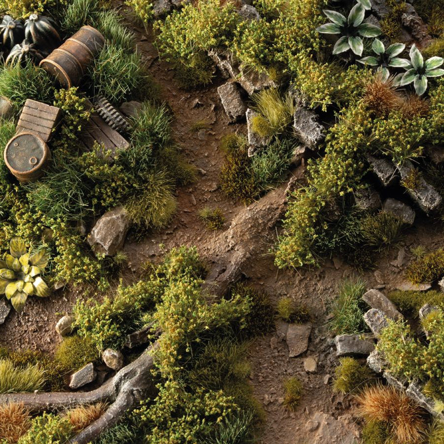 Gamers Grass: Tufts - Strong Green Shrubs (Wild / 6mm / x75)