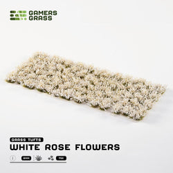 Gamers Grass: Flower Tufts - White Rose (Wild / 6mm / x75)