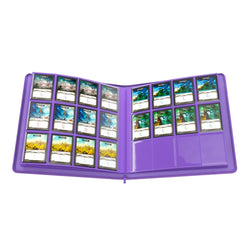 Gamegenic Zip-Up Album: Purple (12 Pocket / Holds 480)