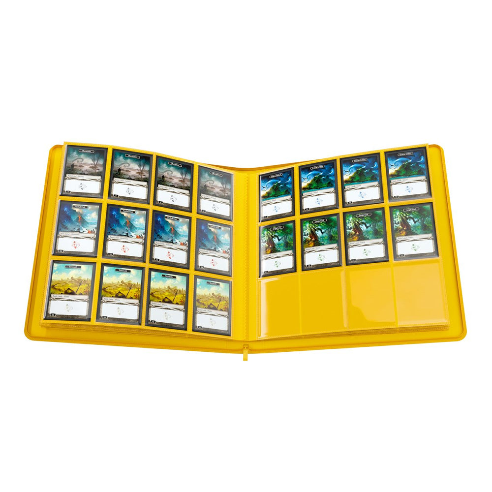 Gamegenic Zip-Up Album: Yellow (12 Pocket / Holds 480)