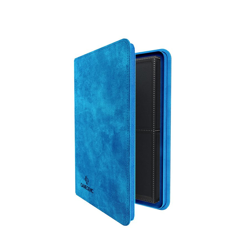 Gamegenic Zip-Up Album: Blue (4 Pocket / Holds 160)