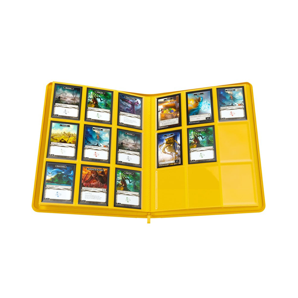 Gamegenic Zip-Up Album: Yellow (9 Pocket / Holds 360)