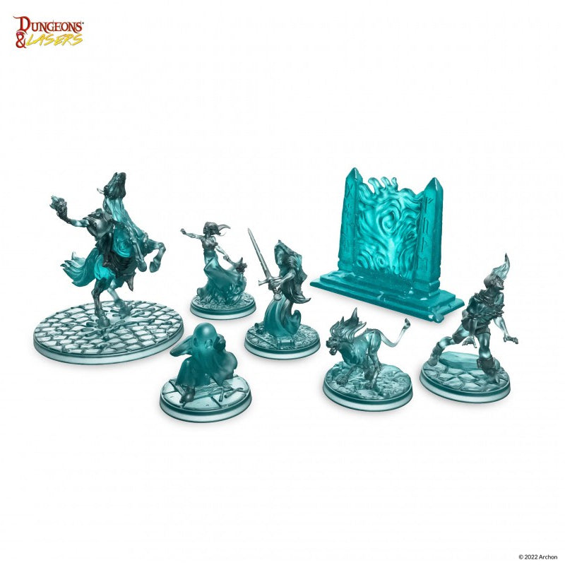 Dungeons & Lasers: Ghosts (Unpainted / Transparent)