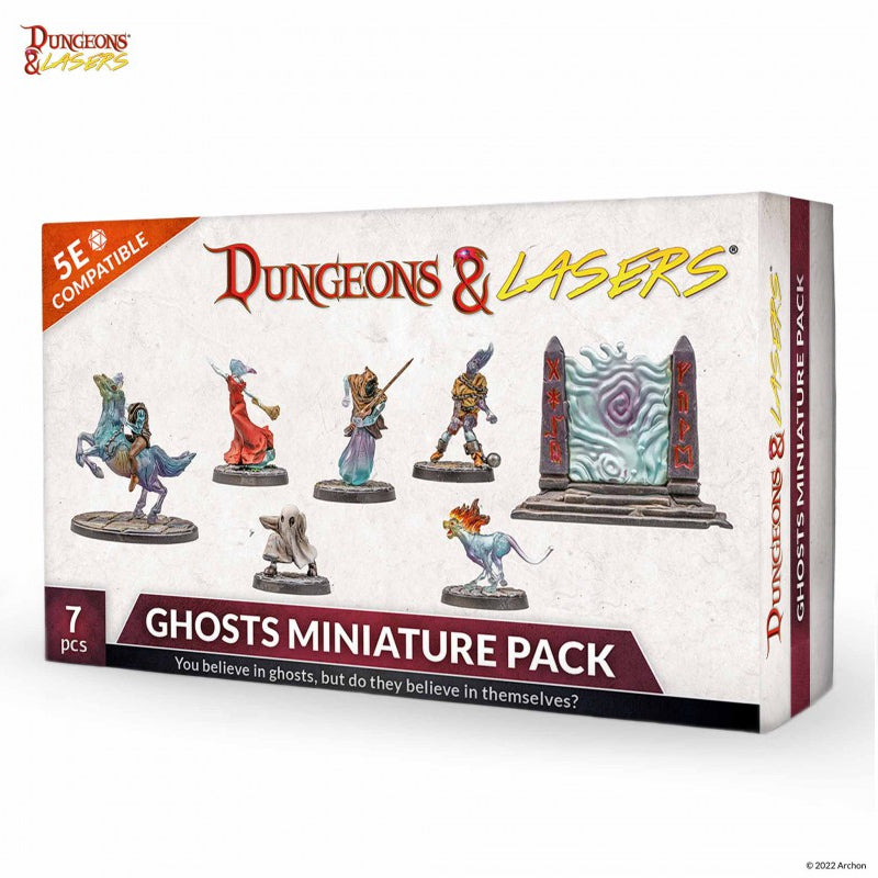 Dungeons & Lasers: Ghosts (Unpainted / Transparent)