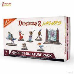 Dungeons & Lasers: Ghosts (Unpainted / Transparent)