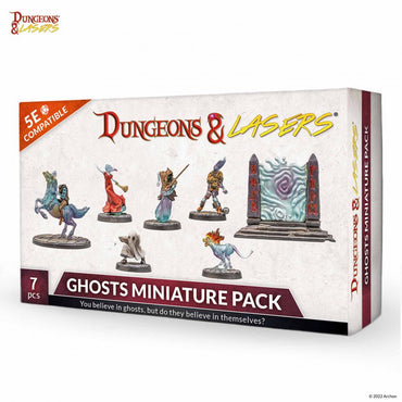 Dungeons & Lasers: Ghosts (Unpainted / Transparent)