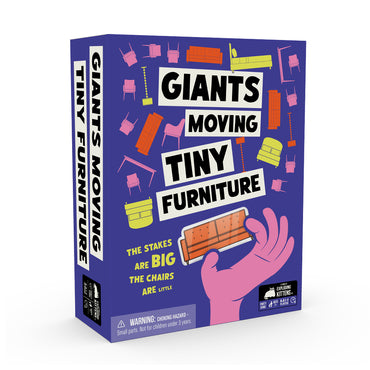 Giants Moving Tiny Furniture