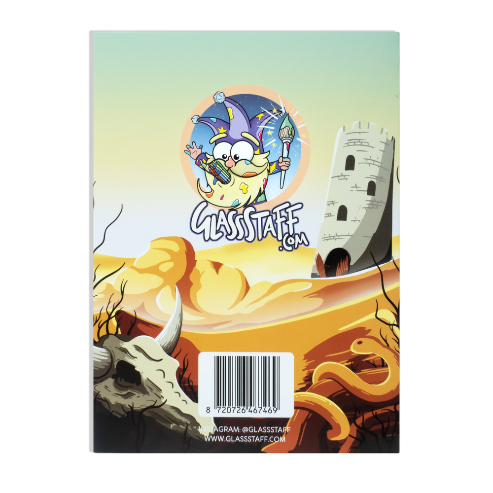 GlassStaff: Greeting Card - D20 Dragon