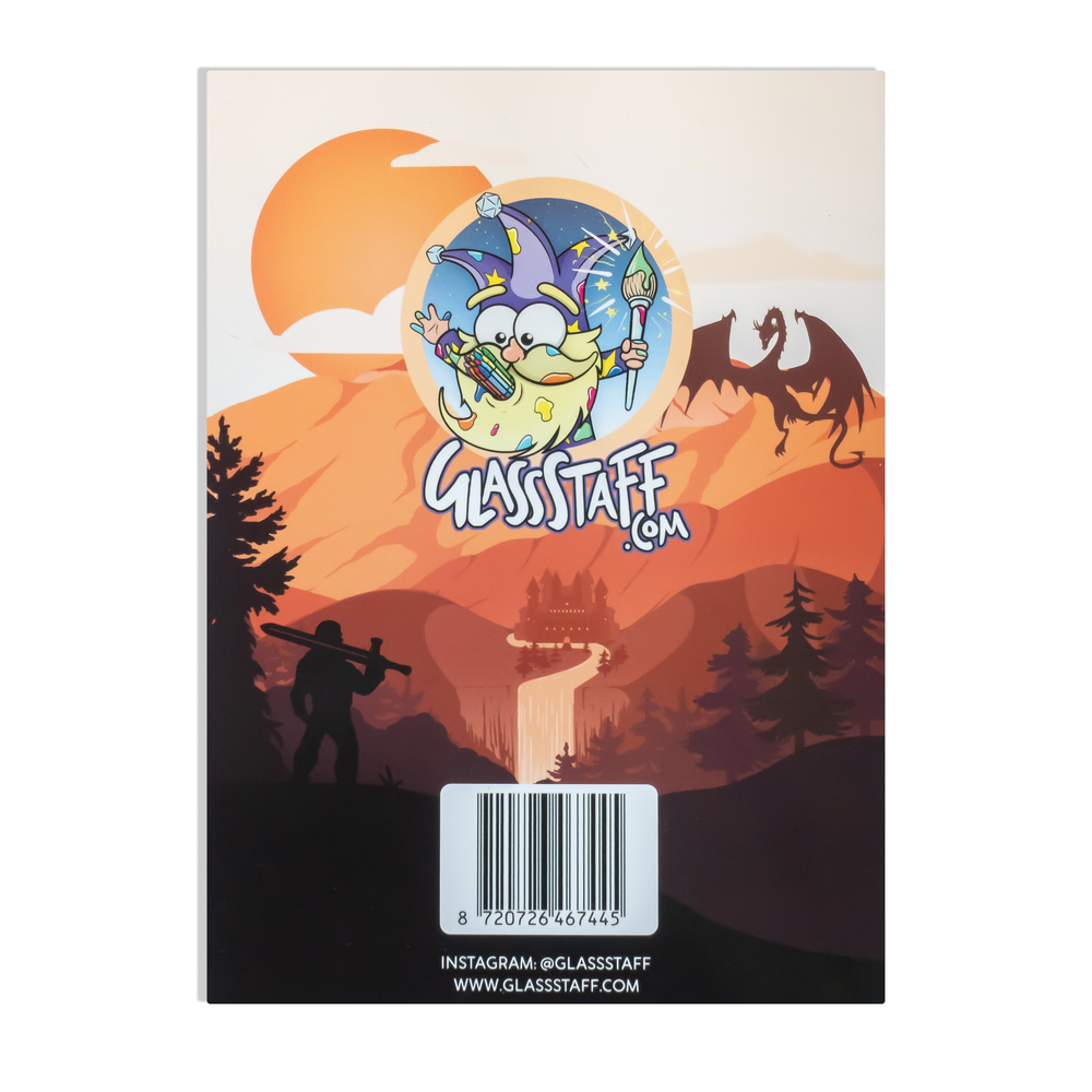 GlassStaff: Greeting Card - D20 Hero