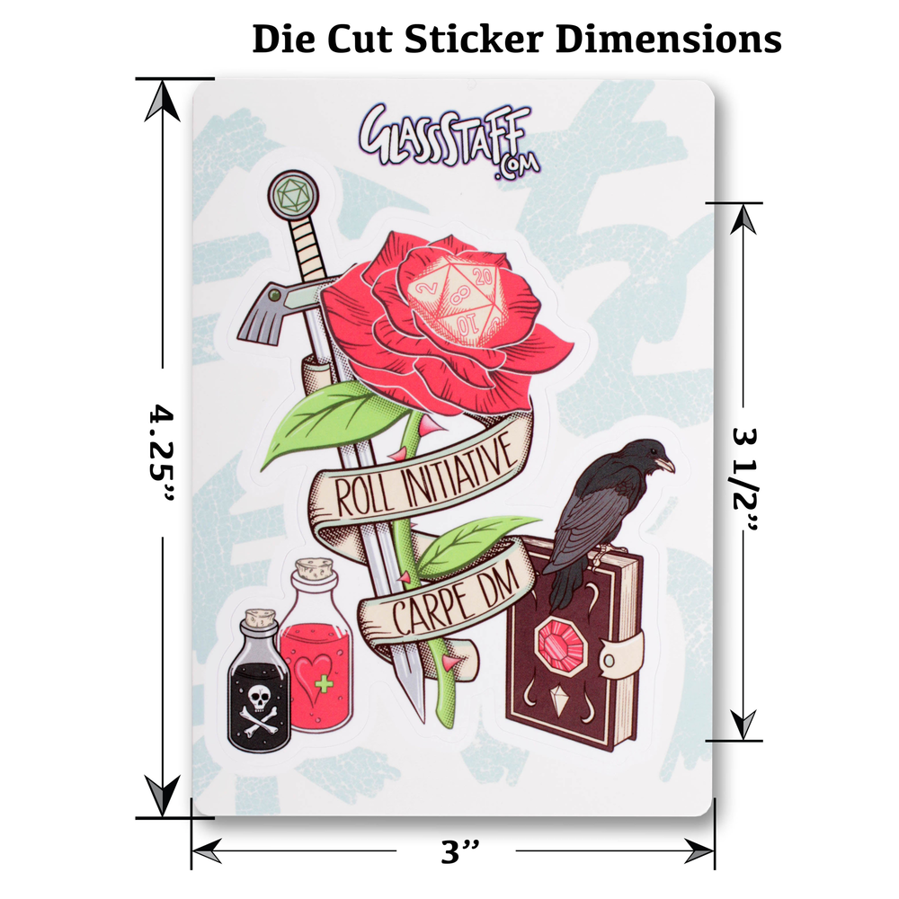 GlassStaff Stickers: Carpe DM