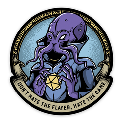 GlassStaff Stickers: Don't Hate the Flayer