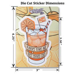 GlassStaff Stickers: Player's Tears