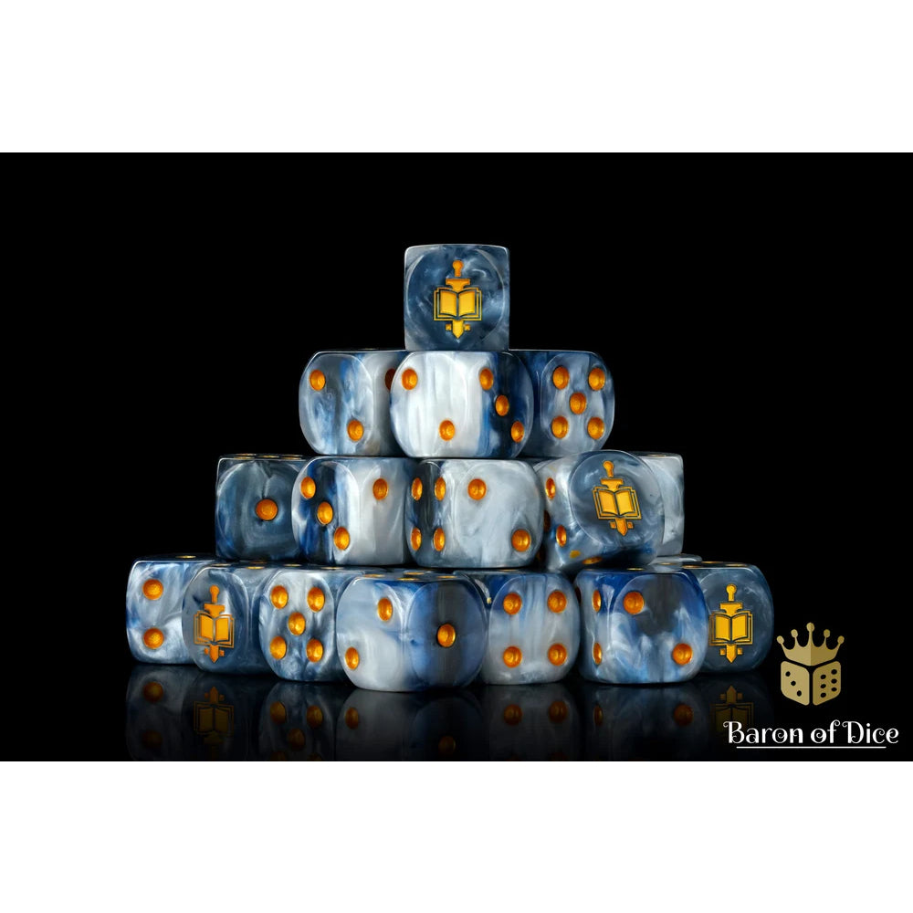 Baron Of Dice: Golden Tome (Square / 25D6)
