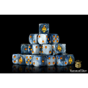Baron Of Dice: Golden Tome (Square / 25D6)
