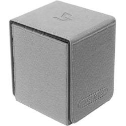 Ultra PRO Deck Box: Alcove Flip Patchcraft - Gray (Holds 100+)