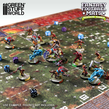 GSW: Fantasy Football Neoprene Mat - Bloodgrass Pitch