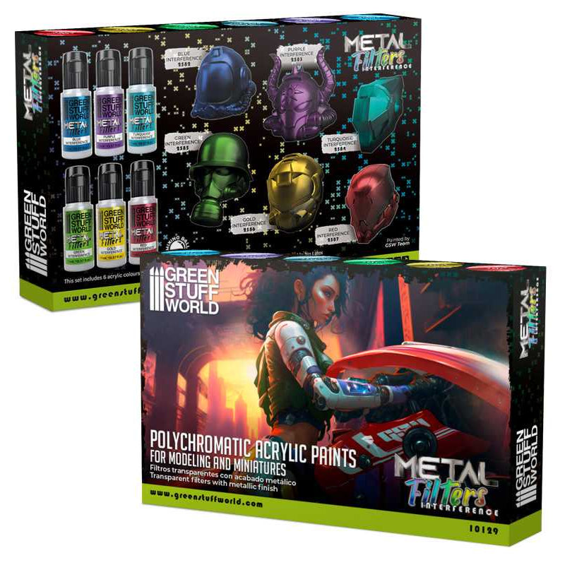 GSW: Paint Set - Metal Filters Interference (#10129)