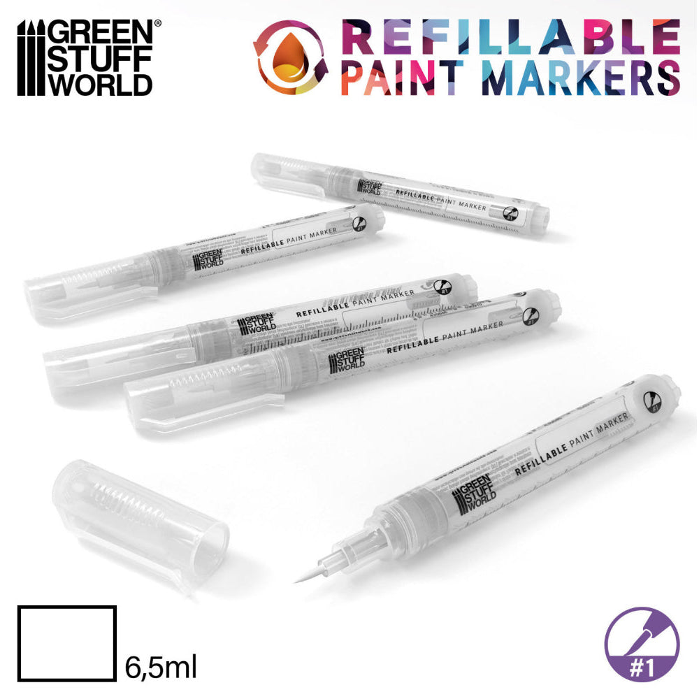GSW: Refillable Paint Markers - Size #1 (Detail)