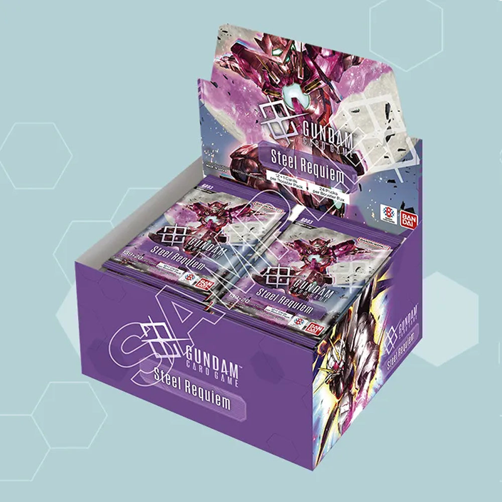 Gundam CG: (GD-03) Steel Requiem Booster Box