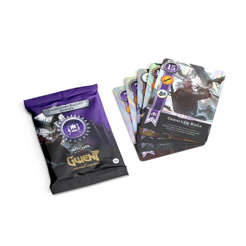 Gwent: Legendary Ballad Heroes - Skellige (Foil Cards Set)