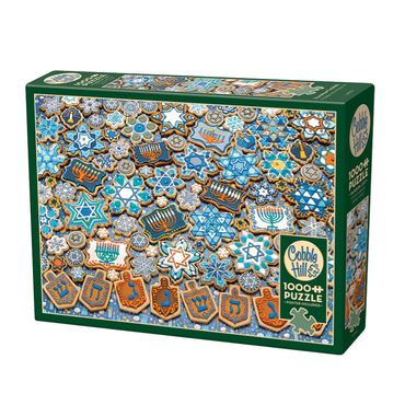 Cobble Hill Puzzles: Hanukkah Cookies (1000 Piece)
