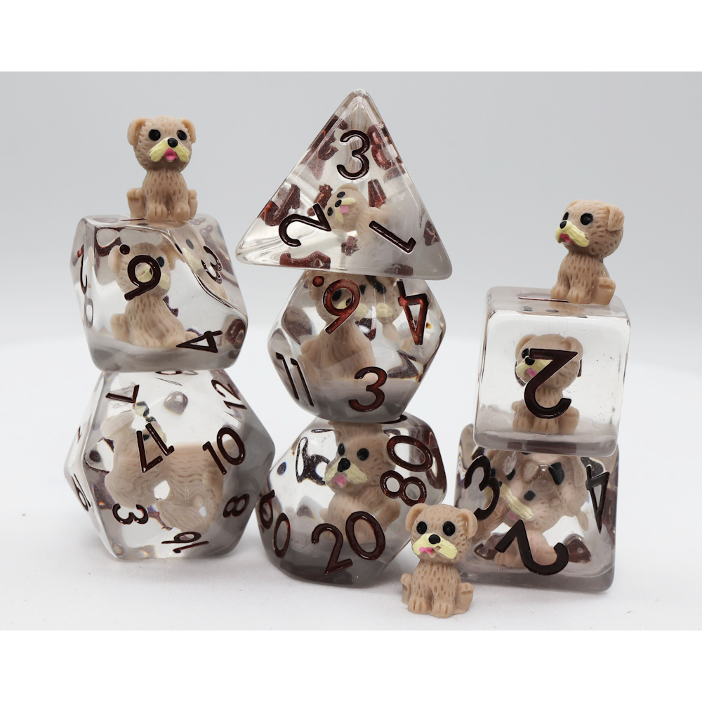 Hazel the Good Doggo RPG Dice Set