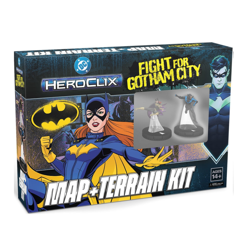HeroClix: Fight For Gotham City Map & Terrain Kit