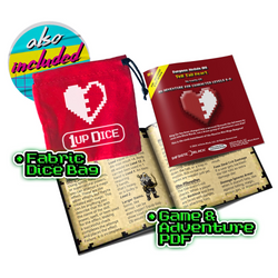 1UP RPG Dice Set: Healing Heart