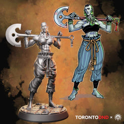 HELIOS Minis: Heroes of Tor'anoth - Goliath Barbarian (Unpainted)