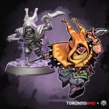 HELIOS Minis: Heroes of Tor'anoth - Halfling Rogue (Unpainted)