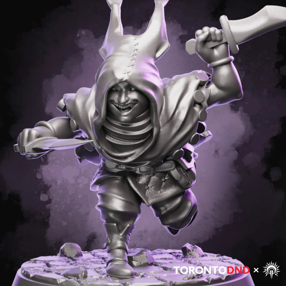 HELIOS Minis: Heroes of Tor'anoth - Halfling Rogue (Unpainted)