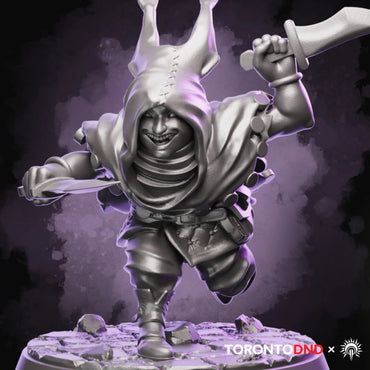 HELIOS Minis: Heroes of Tor'anoth - Halfling Rogue (Unpainted)