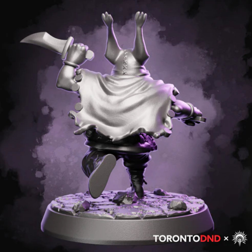 HELIOS Minis: Heroes of Tor'anoth - Halfling Rogue (Unpainted)