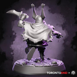 HELIOS Minis: Heroes of Tor'anoth - Halfling Rogue (Unpainted)