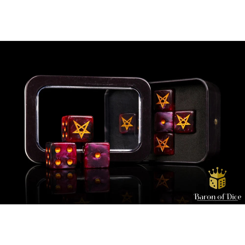 Baron Of Dice: Official Trench Crusade Dice Set - Heretic Legion (8D6)