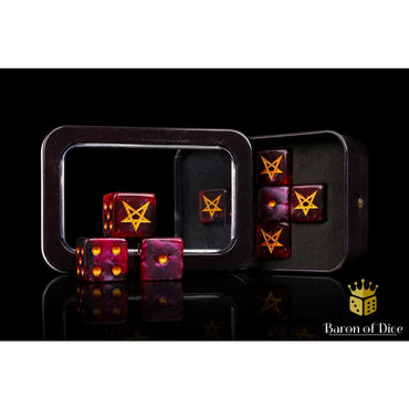 Baron Of Dice: Official Trench Crusade Dice Set - Heretic Legion (8D6)